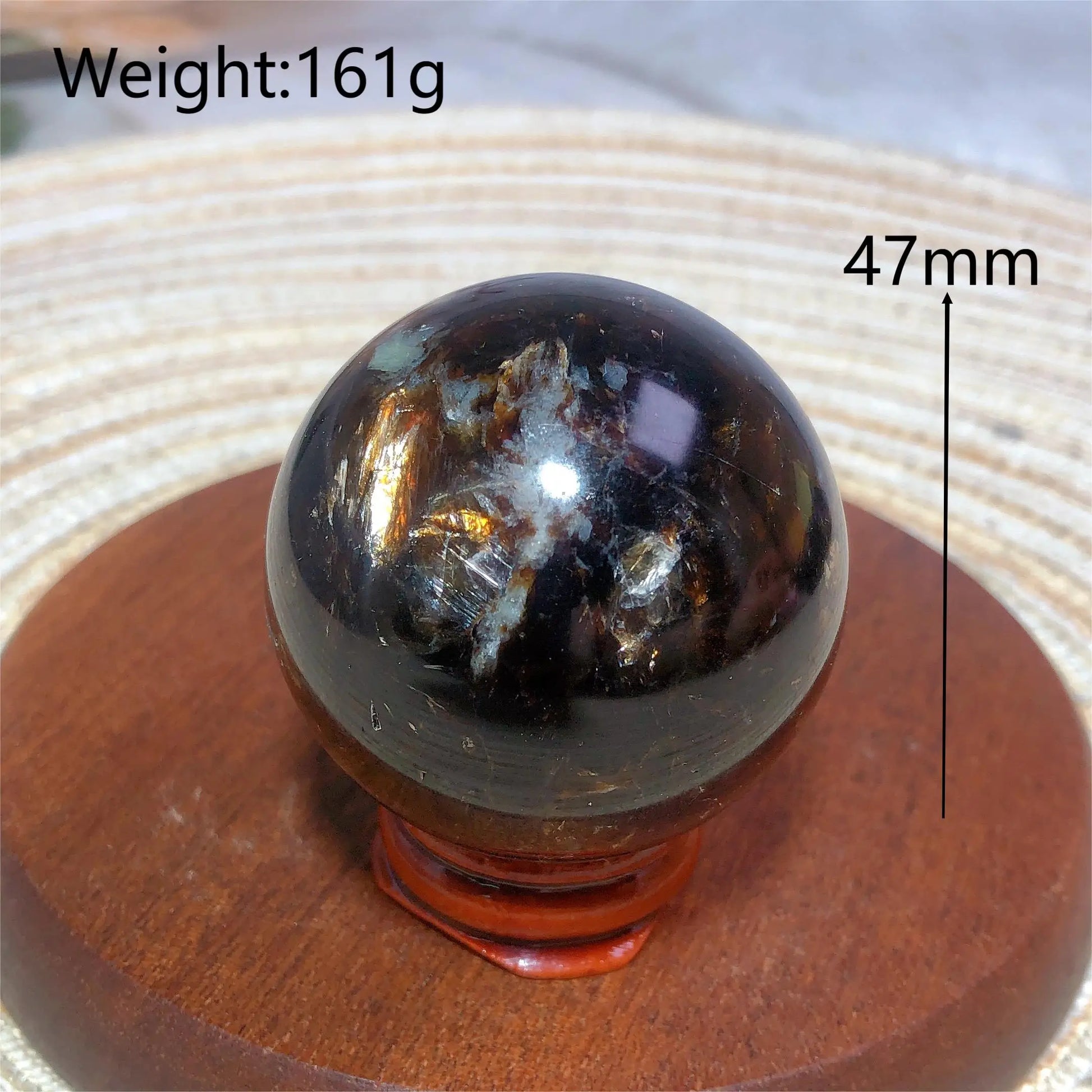 Gold Flash Phlogopite Balls-ToShay.org