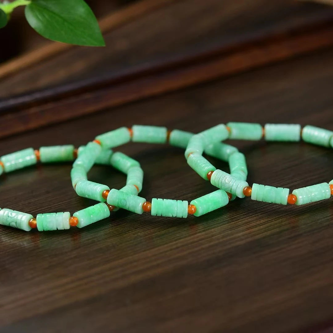 Green Jade Bracelet-ToShay.org