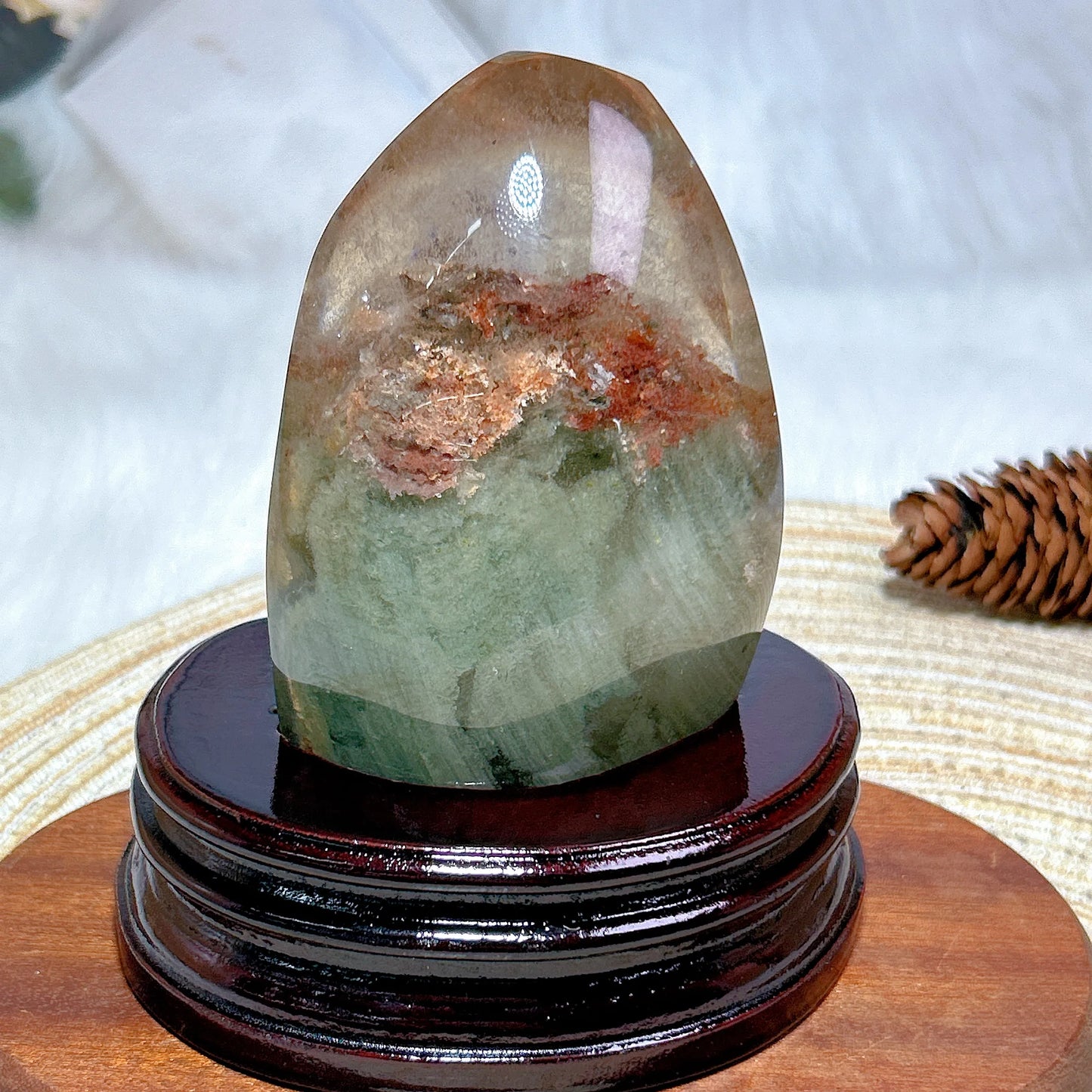 Green Garden Quartz Crystal-ToShay.org
