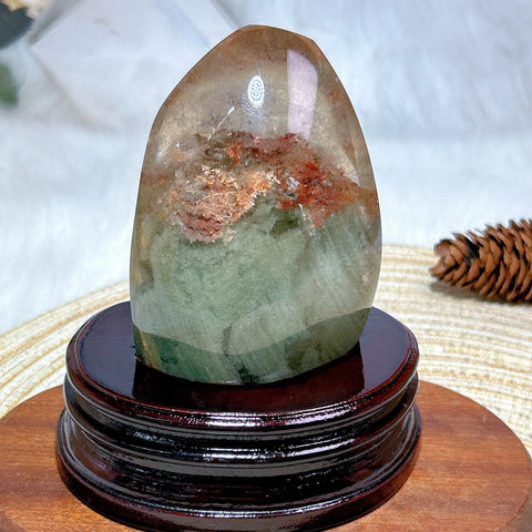 Green Garden Quartz Crystal-ToShay.org