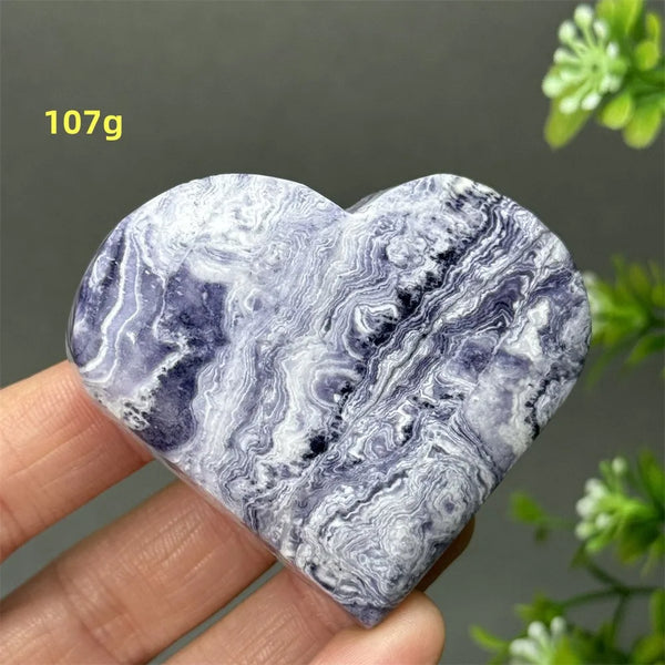 Purple Malachite Heart-ToShay.org