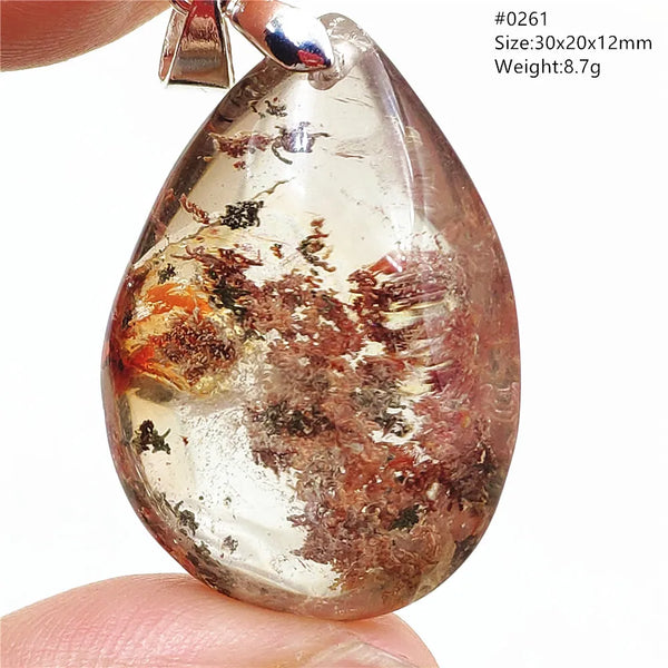Green Phantom Quartz Pendant-ToShay.org