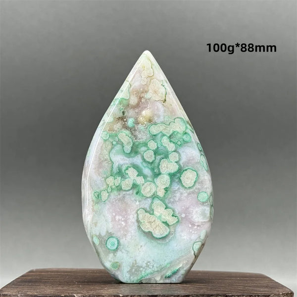 Green Cherry Blossom Agate-ToShay.org