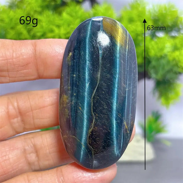 Blue Yellow Tiger Eye Stone-ToShay.org