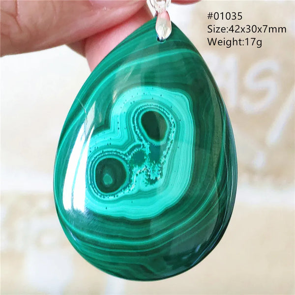 Green Malachite Pendant-ToShay.org