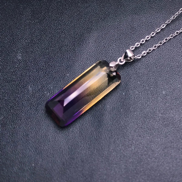 Purple Ametrine Pendant-ToShay.org