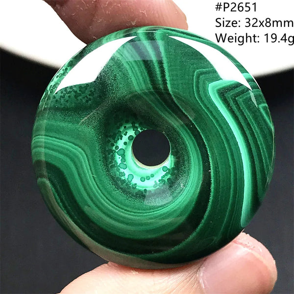Green Malachite Pendant-ToShay.org