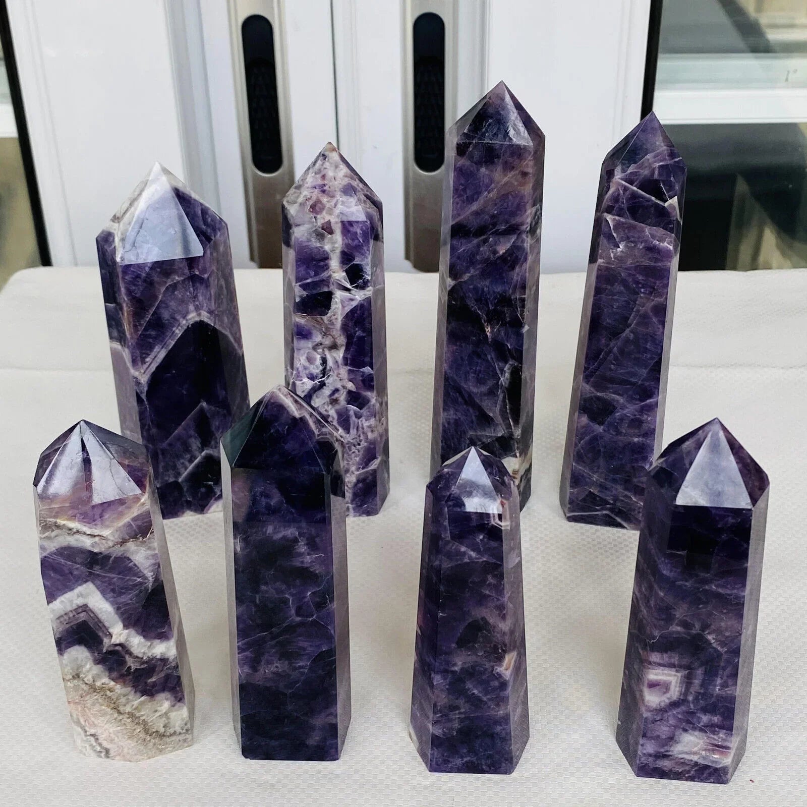 Purple Dream Amethyst Tower-ToShay.org