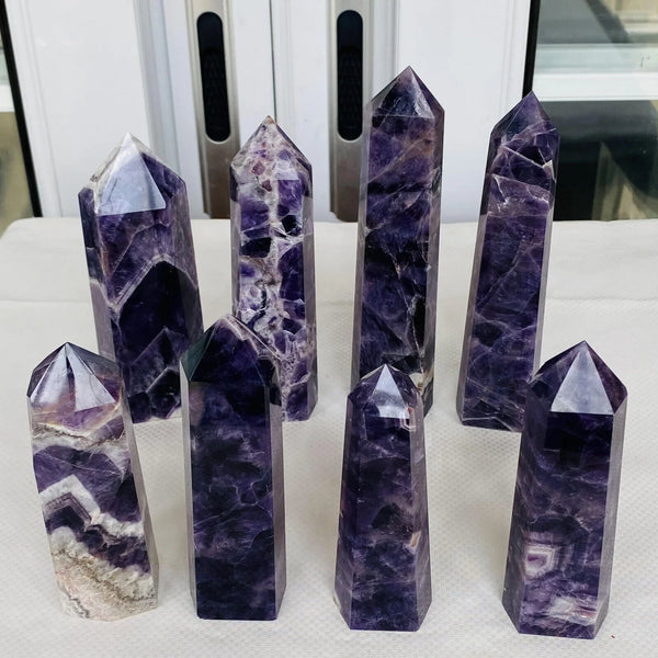 Purple Dream Amethyst Tower-ToShay.org