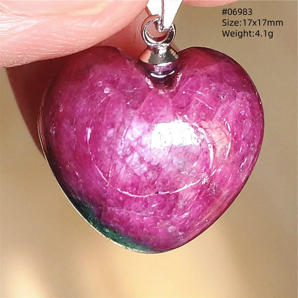 Red Ruby Zoisite Pendant-ToShay.org