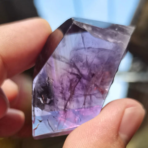 Purple Amethyst Crystal-ToShay.org