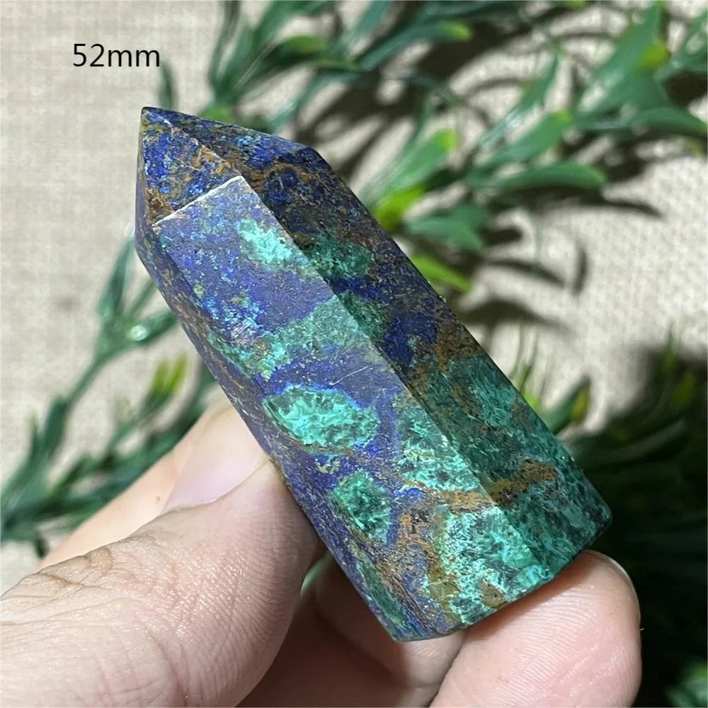 Blue Chrysocolla Point Wand-ToShay.org