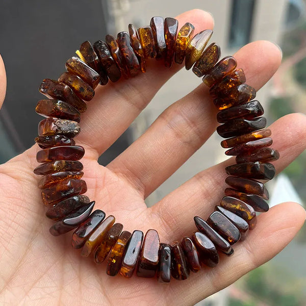 Yellow Amber Bracelet-ToShay.org