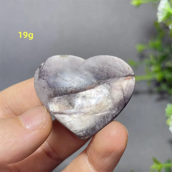 Purple Lithium Mica Heart-ToShay.org