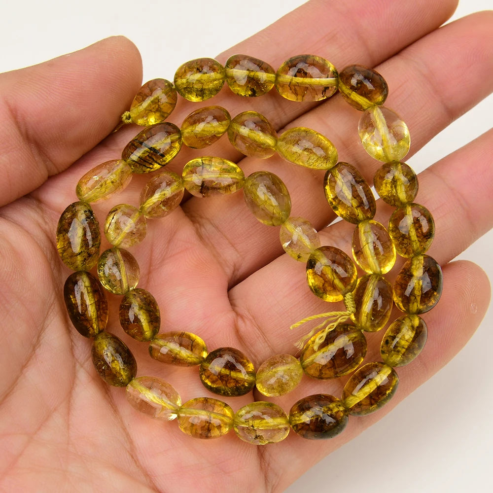 Yellow Quartz Crystal Beads-ToShay.org