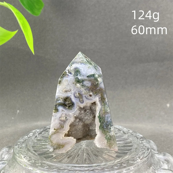 Green Aquatic Agate Point-ToShay.org