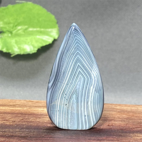 Black Silk Agate Torch-ToShay.org