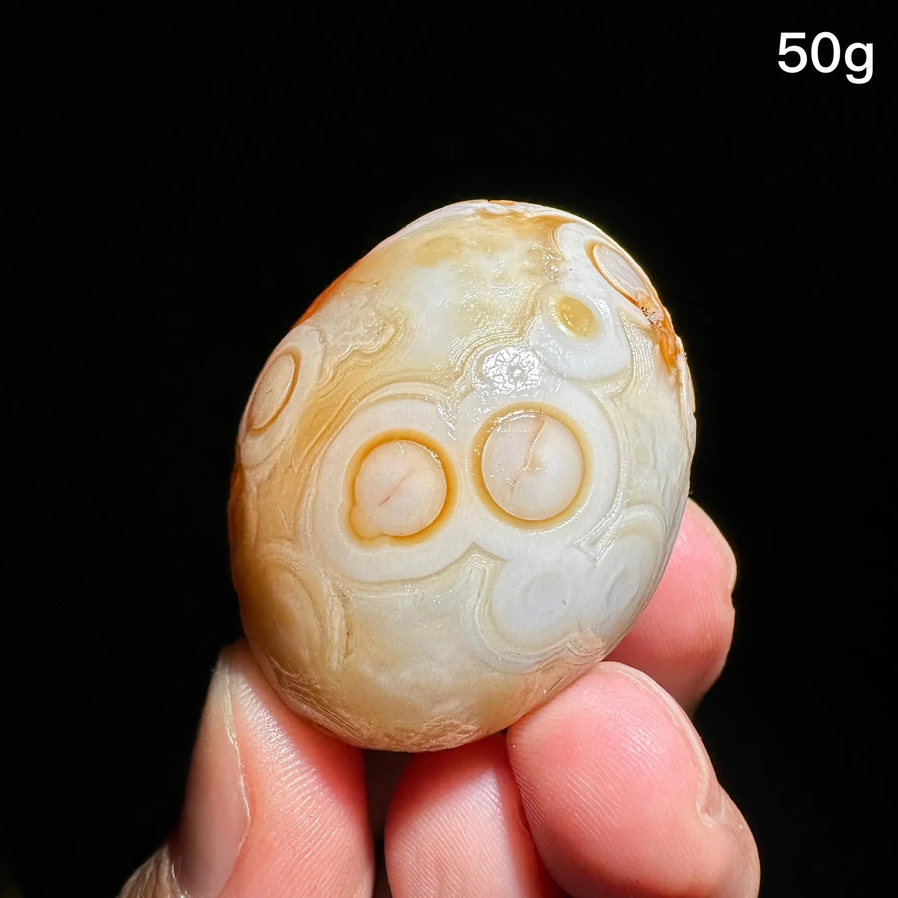 Orange Sardonyx Gobi Eye-ToShay.org