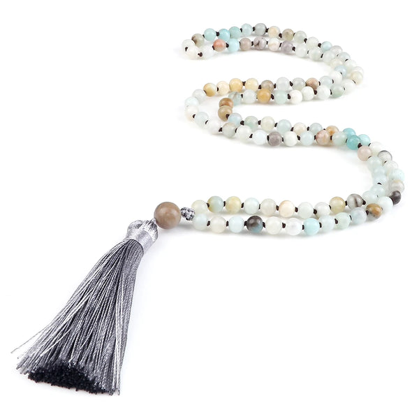 Mixed Crystal Prayer Mala-ToShay.org