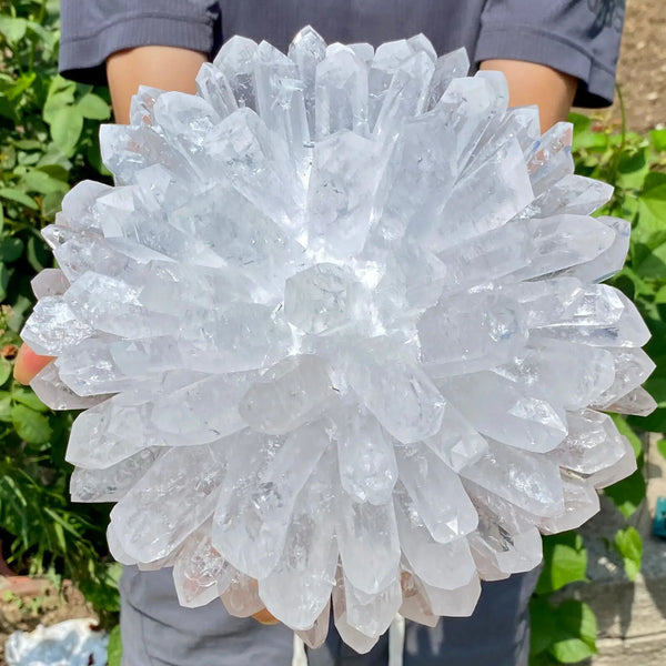 White Crystal Cluster-ToShay.org