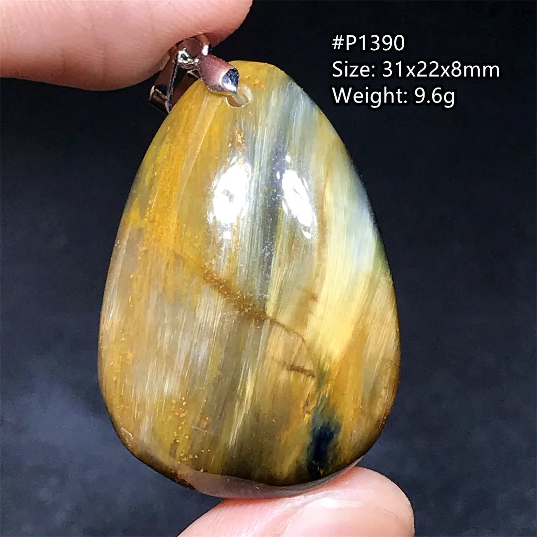 Blue Pietersite Pendant-ToShay.org