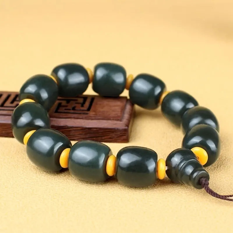 Green Jade Bracelet-ToShay.org
