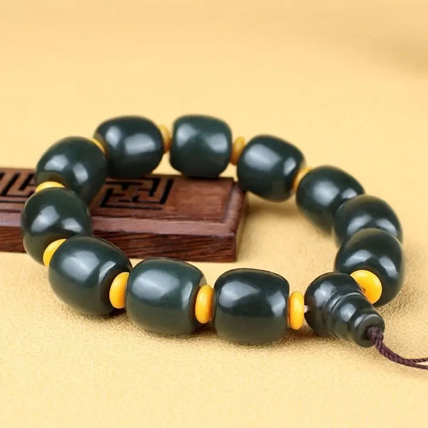 Green Jade Bracelet-ToShay.org