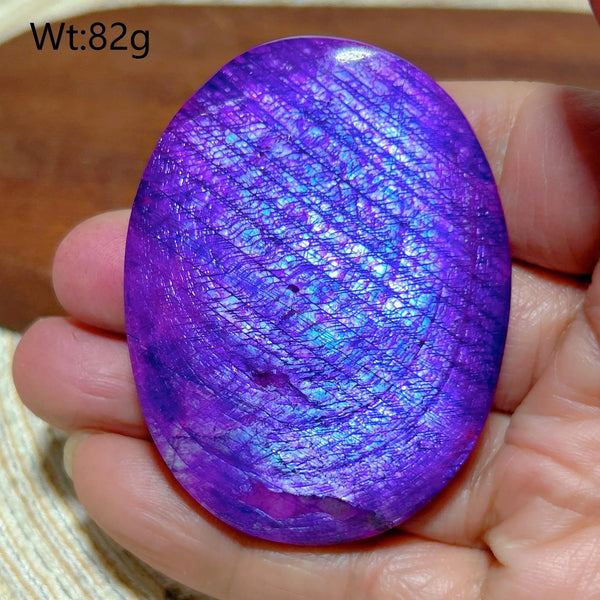 Purple Violet Rainbow Moonstone-ToShay.org