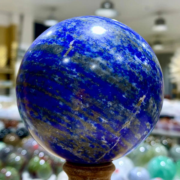 Blue Lapis Lazuli Ball-ToShay.org