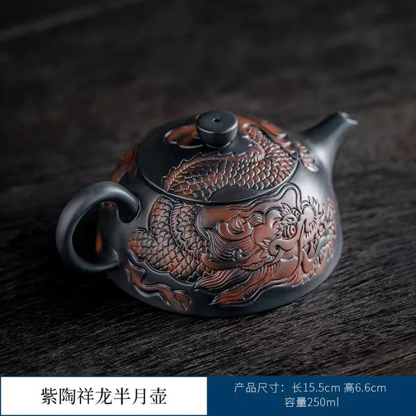 Dragon Clay Tea Pot-ToShay.org