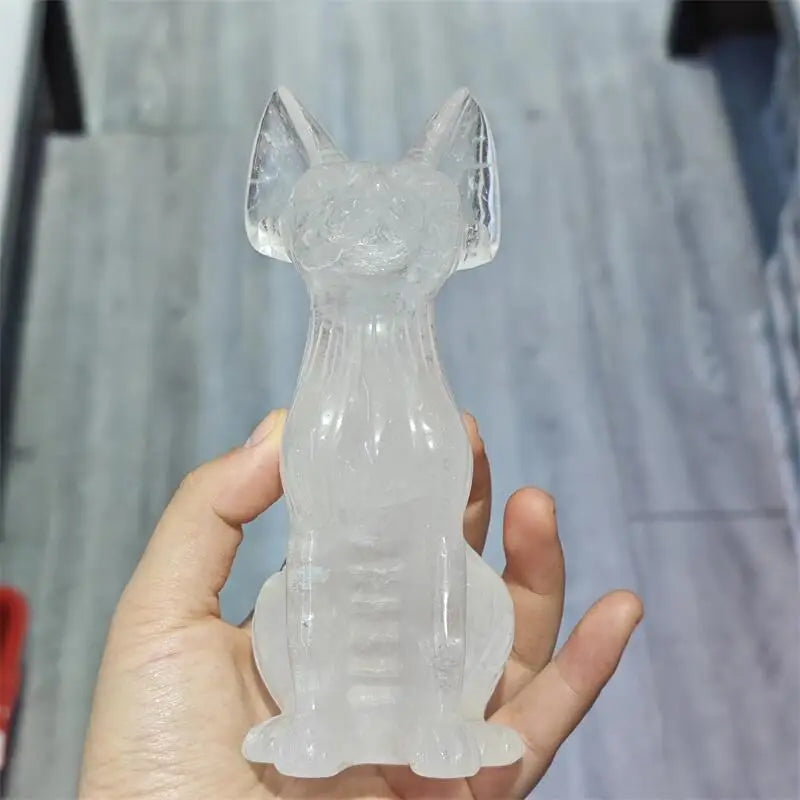 Clear Quartz Cat-ToShay.org