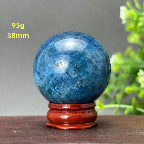 Blue Apatite Quartz Ball-ToShay.org