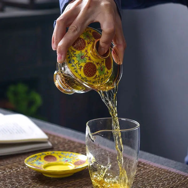 Glass Tea Bowl-ToShay.org