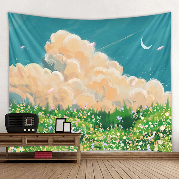 Cloudy Sky Tapestry-ToShay.org