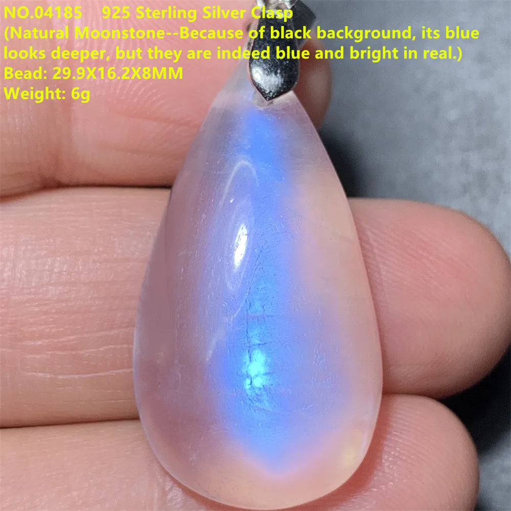 Blue Light Moonstone Pendants-ToShay.org