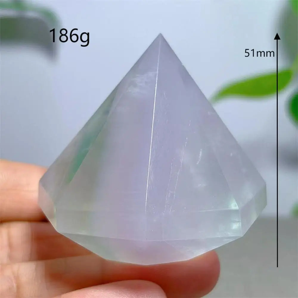 Rainbow Fluorite Diamond-ToShay.org