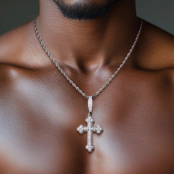 Silver Cross Pendant-ToShay.org