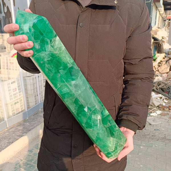 Green Fluorite Tower-ToShay.org