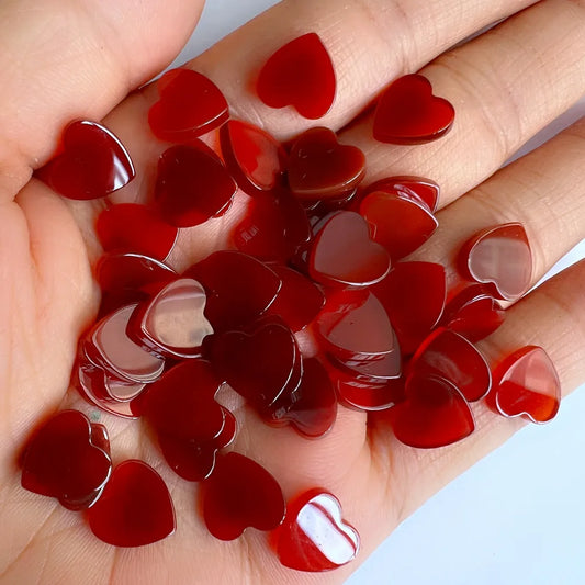 Red Agate Hearts-ToShay.org