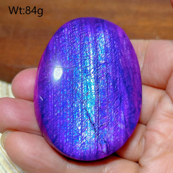 Purple Violet Rainbow Moonstone-ToShay.org