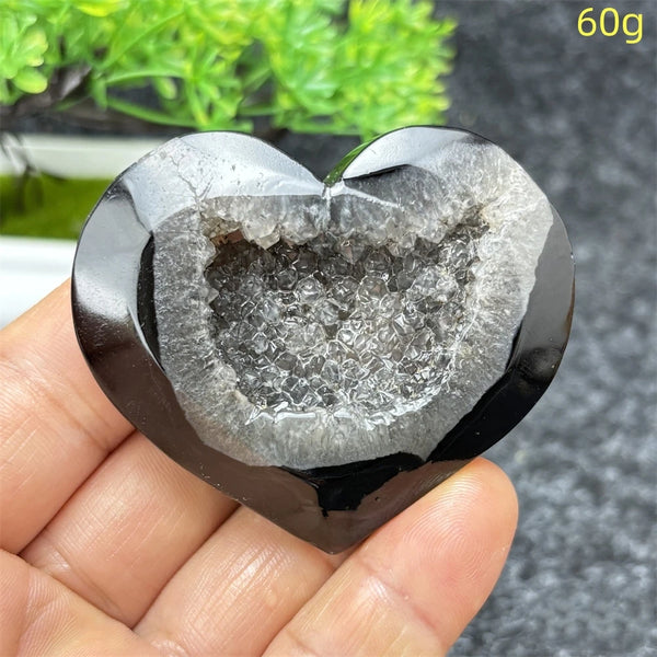 Black Agate Geode-ToShay.org