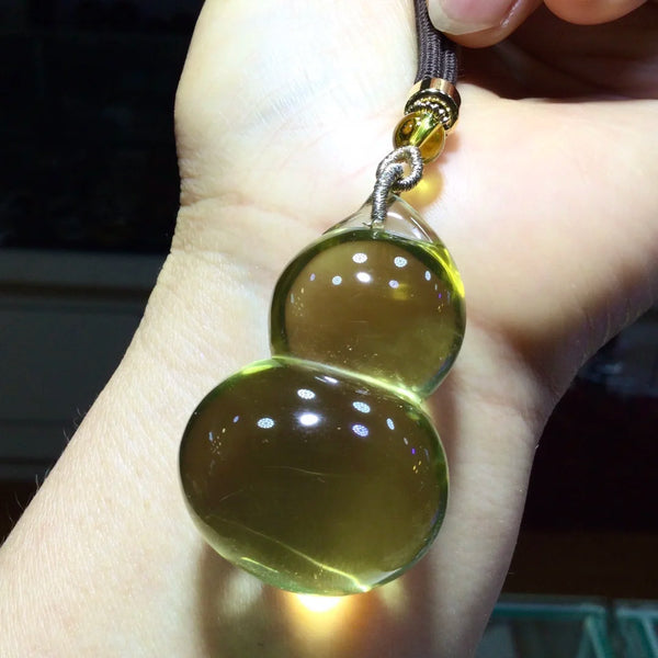 Yellow Citrine Quartz Gourd-ToShay.org