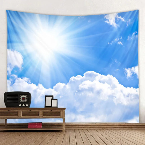 Cloudy Sky Tapestry-ToShay.org