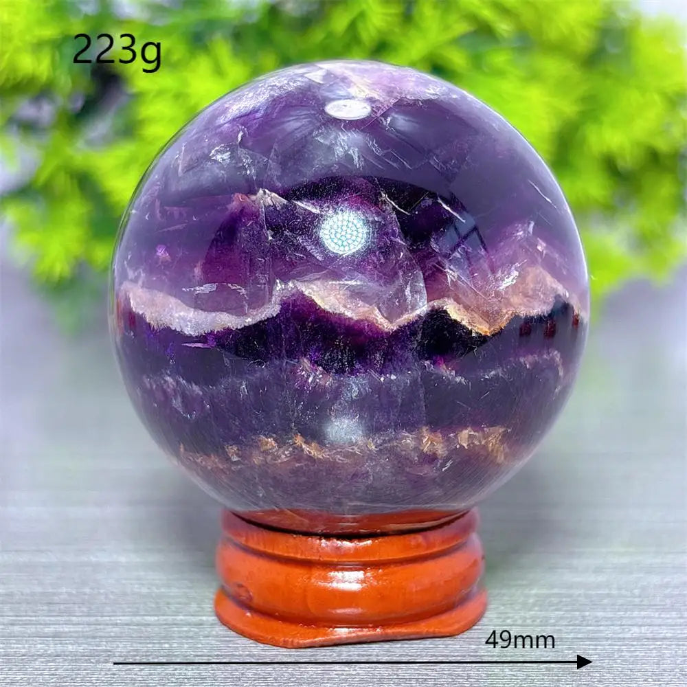 Violet Fluorite Crystal Ball-ToShay.org