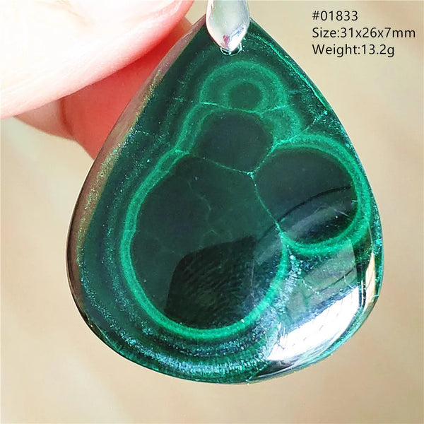 Green Malachite Pendant-ToShay.org
