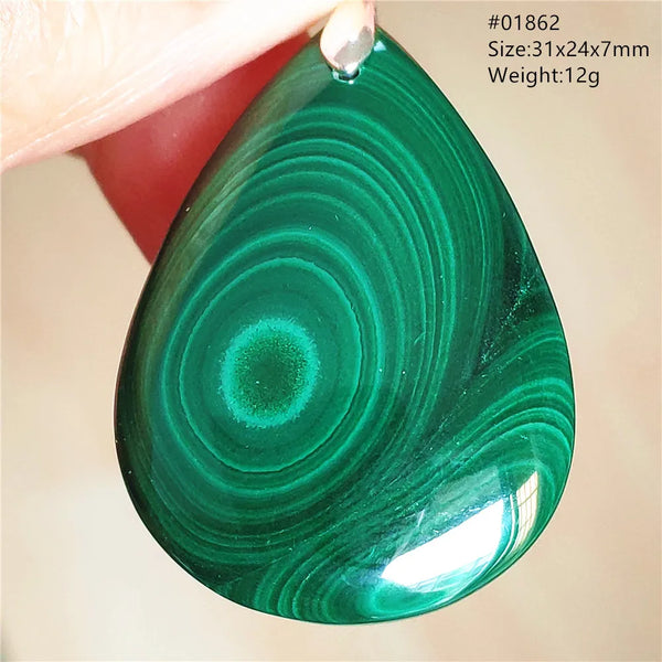 Green Malachite Pendant-ToShay.org