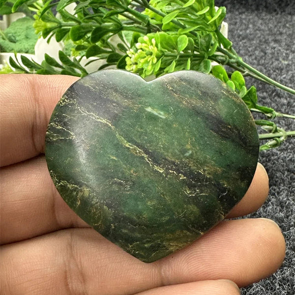 Green Emerald Stone Heart-ToShay.org