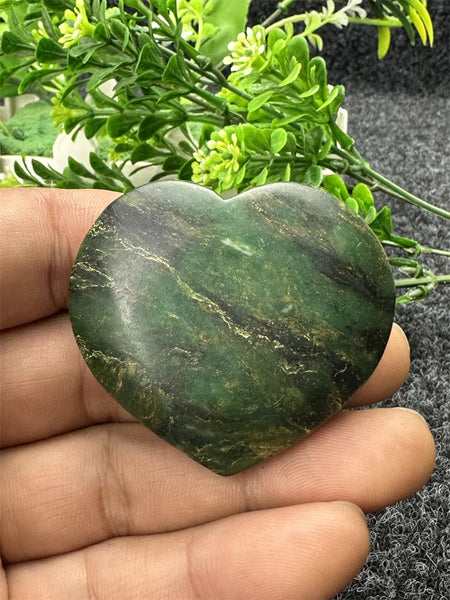 Green Emerald Stone Heart-ToShay.org