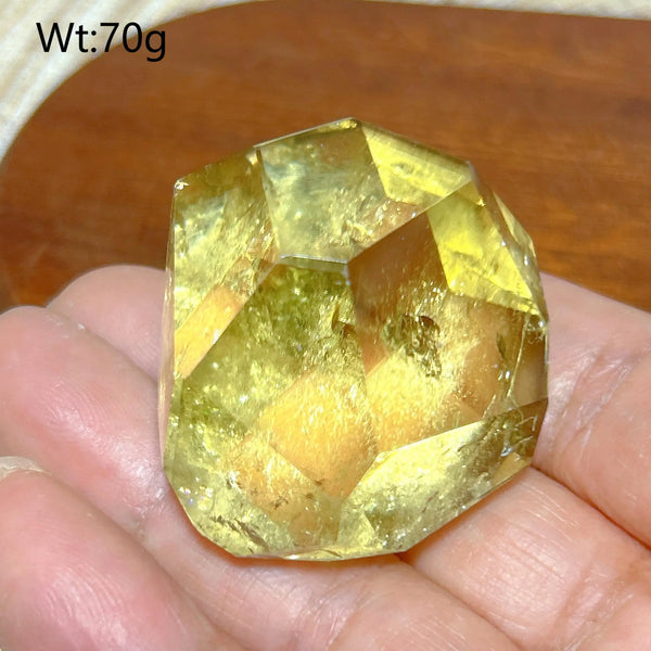Yellow Smokey Citrine Crystal-ToShay.org