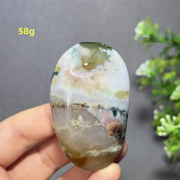 Green Cherry Blossom Agate-ToShay.org
